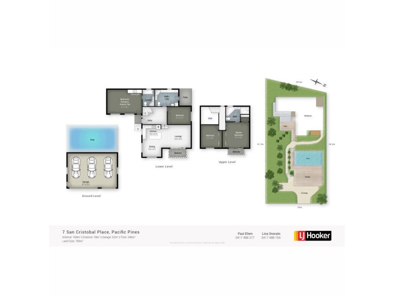 7 San Cristobal Place, Pacific Pines QLD 4211 Floorplan