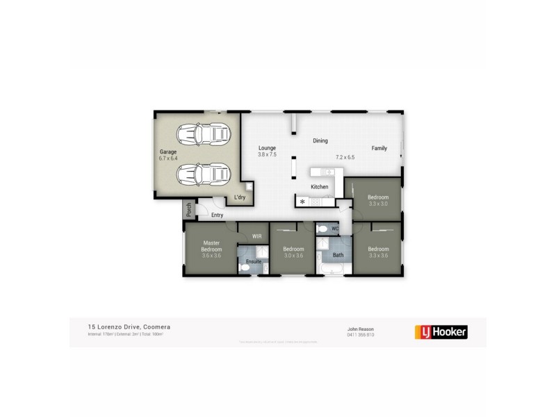 15 Lorenzo Drive, Coomera QLD 4209 Floorplan