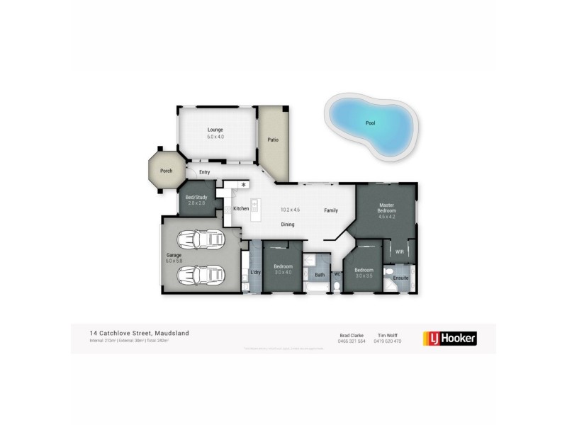 14 Catchlove Street, Maudsland QLD 4210 Floorplan