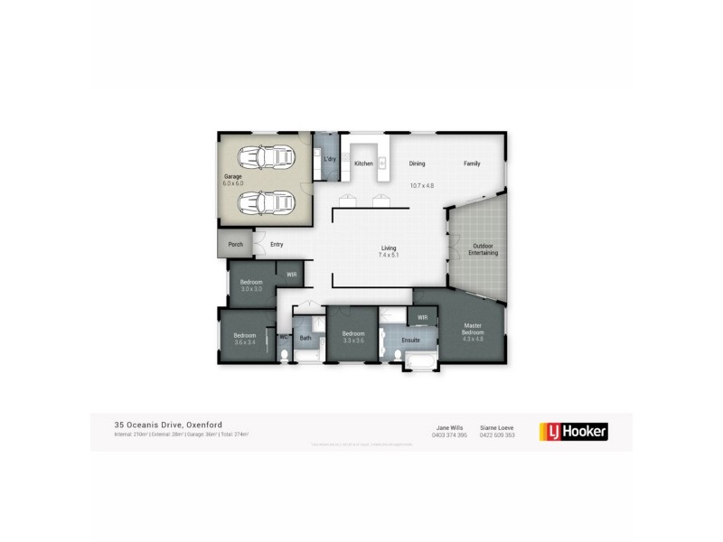 35 Oceanis Drive, Oxenford QLD 4210 Floorplan