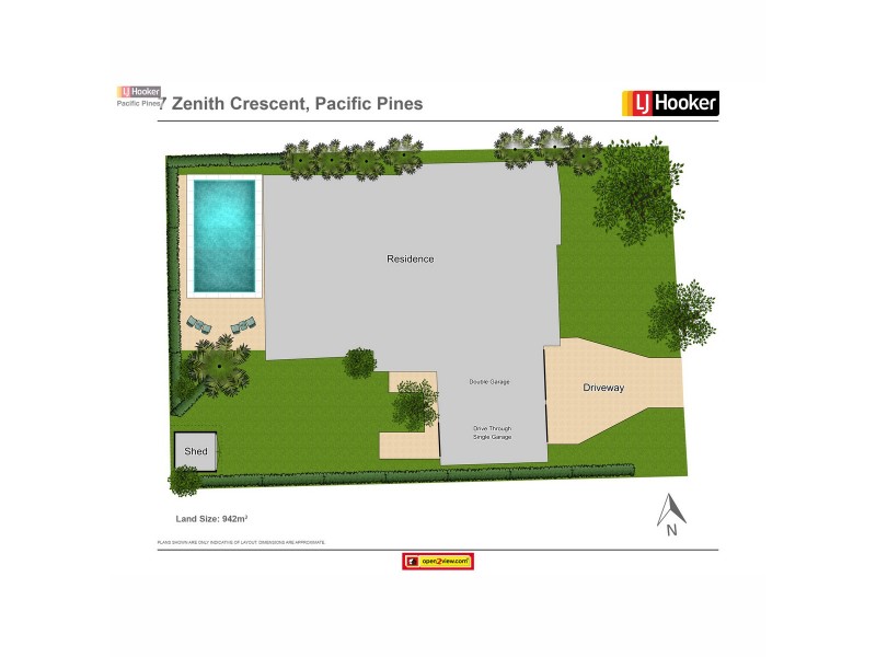 7 Zenith Crescent, Pacific Pines QLD 4211 Floorplan