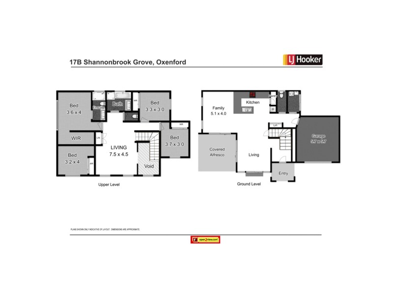 2/17 Shannonbrook Grove, Oxenford QLD 4210 Floorplan