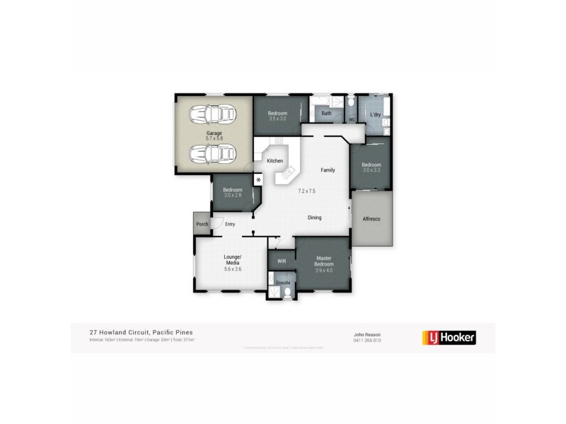 27 Howland Circuit, Pacific Pines QLD 4211 Floorplan