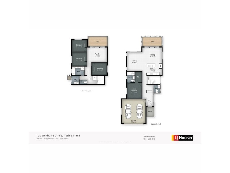 129 Wunburra Circle, Pacific Pines QLD 4211 Floorplan