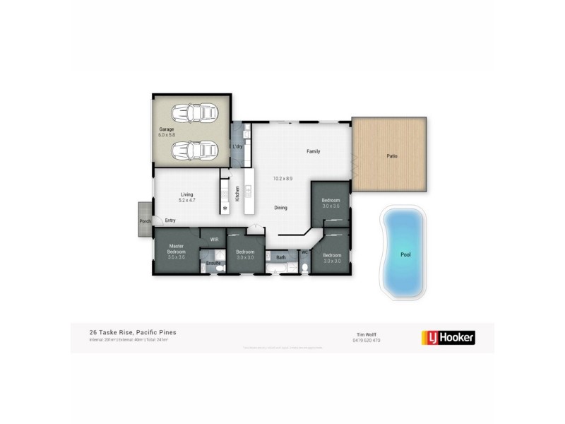 26 Taske Rise, Pacific Pines QLD 4211 Floorplan
