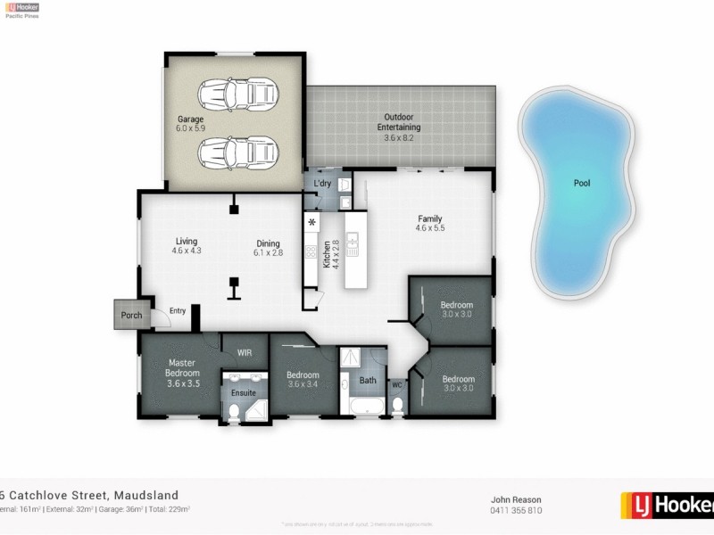 26 Catchlove Street, Maudsland QLD 4210 Floorplan