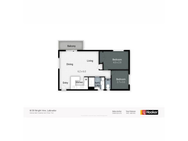 8/20 Bright Avenue, Labrador QLD 4215 Floorplan