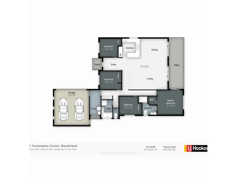 71 Cossington Circuit, Maudsland QLD 4210 Floorplan