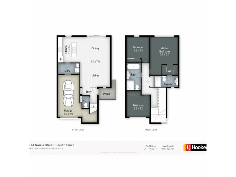 6/14 Norris Street, Pacific Pines QLD 4211 Floorplan