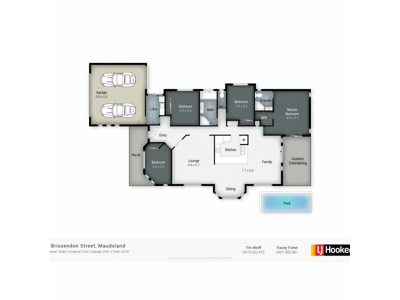 8 Brissendon Street, Maudsland QLD 4210 Floorplan