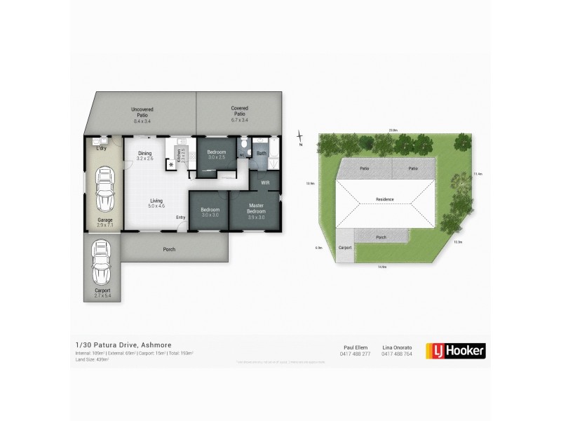 1/30 Patura Drive, Ashmore QLD 4214 Floorplan