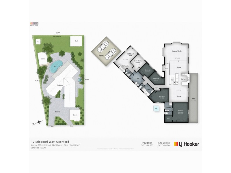 12 Missouri Way, Oxenford QLD 4210 Floorplan