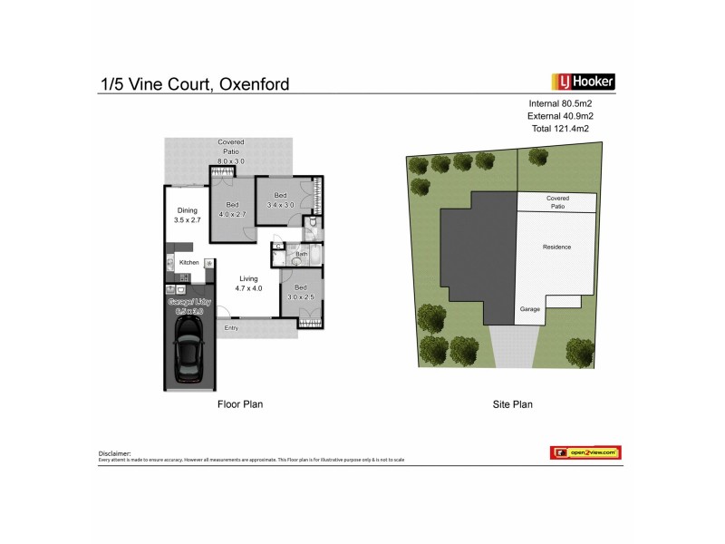 1/5 Vine Court, Oxenford QLD 4210 Floorplan