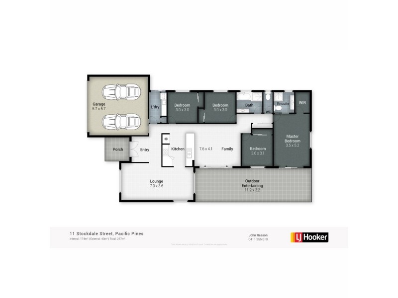 11 Stockdale Street, Pacific Pines QLD 4211 Floorplan
