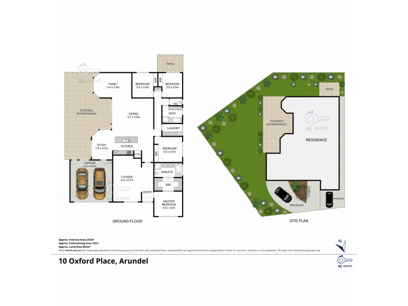 10 Oxford Place, Arundel QLD 4214 Floorplan