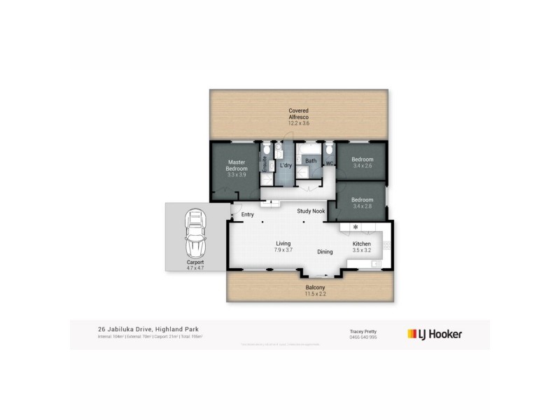 26 Jabiluka Drive, Highland Park QLD 4211 Floorplan