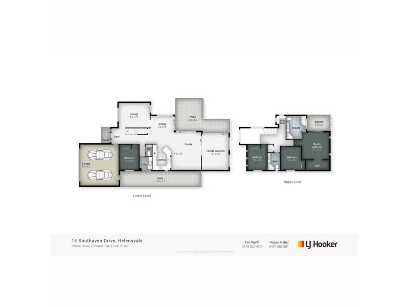 14 Southaven Drive, Helensvale QLD 4212 Floorplan