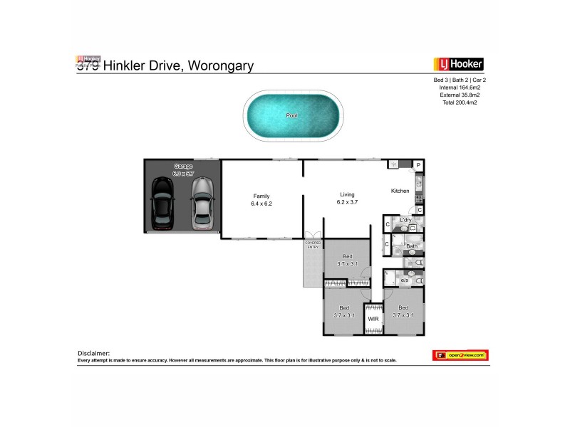 379 Hinkler Drive, Worongary QLD 4213 Floorplan