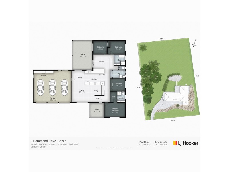 9 Hammond Drive, Gaven QLD 4211 Floorplan