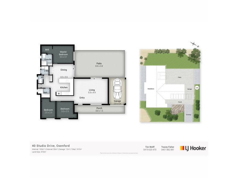 40 Studio Drive, Oxenford QLD 4210 Floorplan