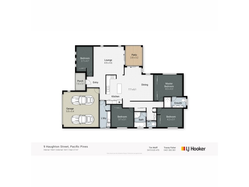 9 Haughton Street, Pacific Pines QLD 4211 Floorplan