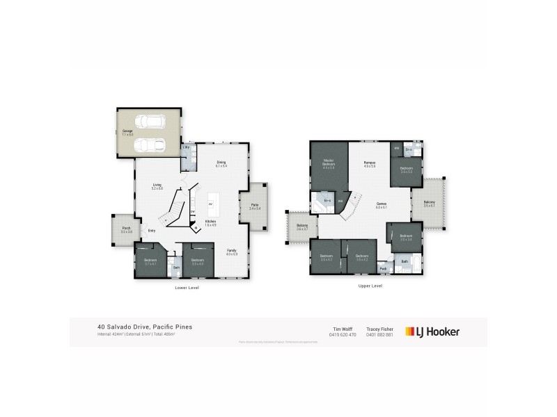 40 Salvado Drive, Pacific Pines QLD 4211 Floorplan