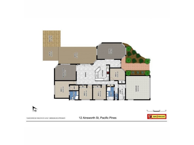 12 Ainsworth Street, Pacific Pines QLD 4211 Floorplan