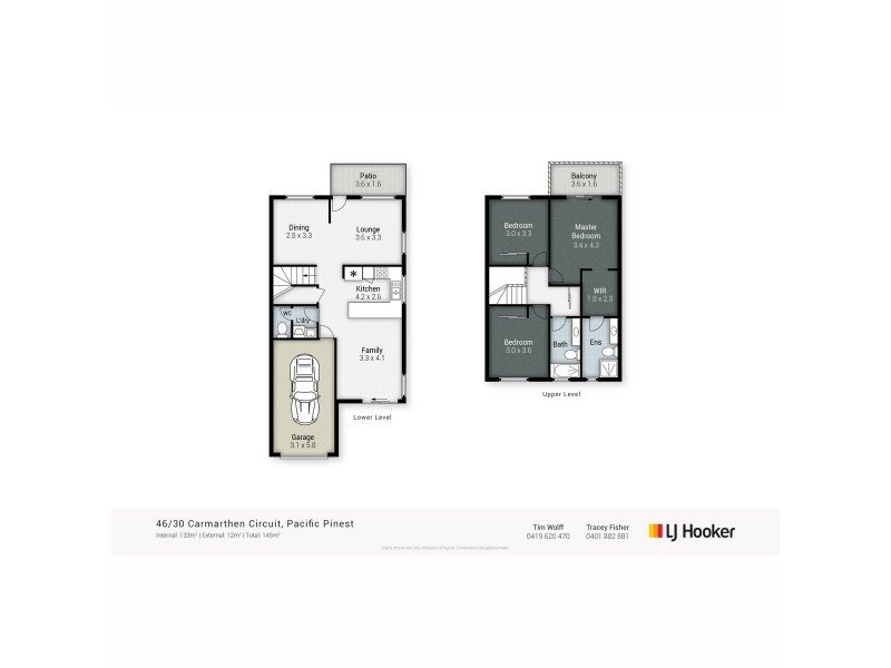 46/30 Carmarthen Circuit, Pacific Pines QLD 4211 Floorplan