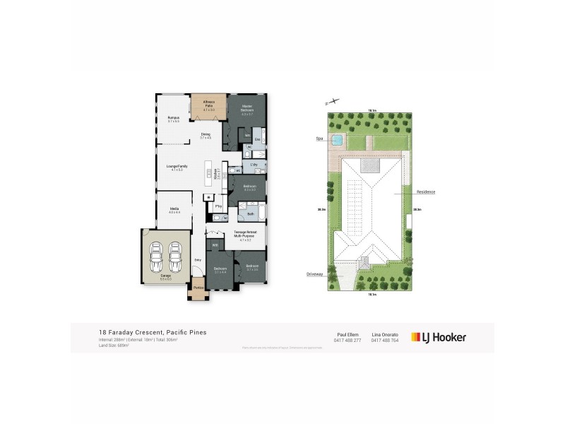 18 Faraday Crescent, Pacific Pines QLD 4211 Floorplan