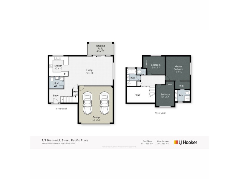 1/1 Brunswick Street, Pacific Pines QLD 4211 Floorplan