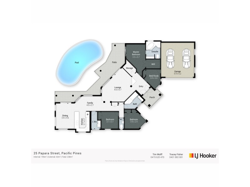 25 Papara Street, Pacific Pines QLD 4211 Floorplan