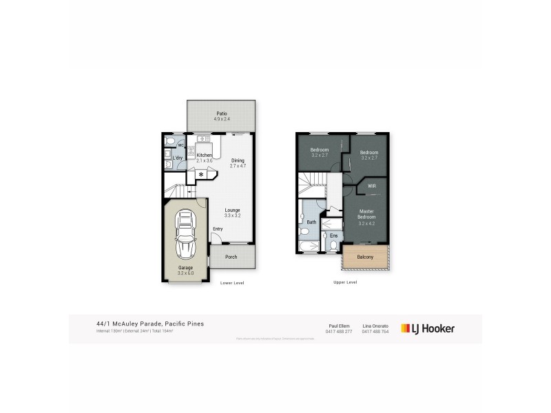 44/1 McAuley Parade, Pacific Pines QLD 4211 Floorplan