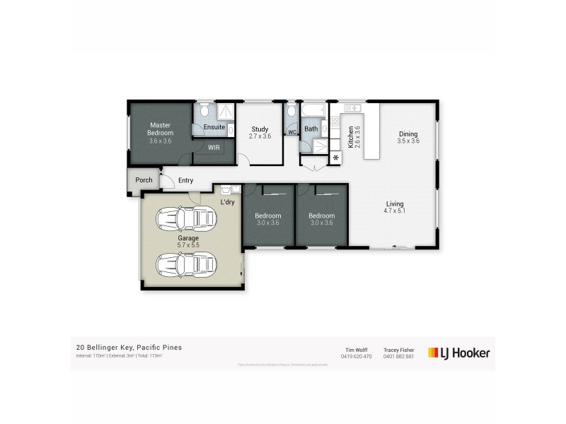 20 Bellinger Key, Pacific Pines QLD 4211 Floorplan