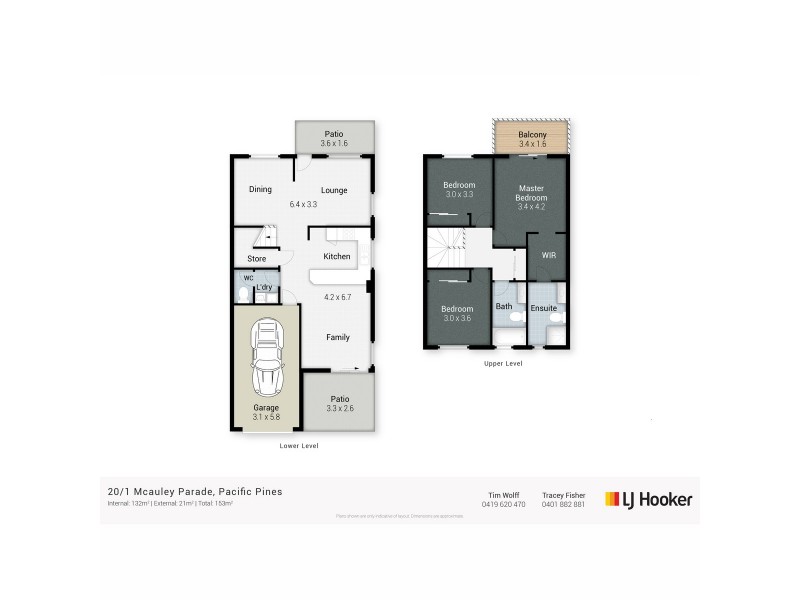 20/1 McAuley Parade, Pacific Pines QLD 4211 Floorplan