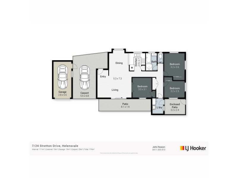 7/24 Stretton Drive, Helensvale QLD 4212 Floorplan