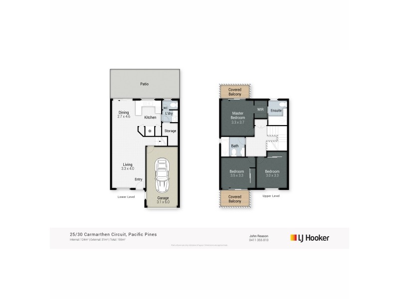 25/30 Carmarthen Circuit, Pacific Pines QLD 4211 Floorplan