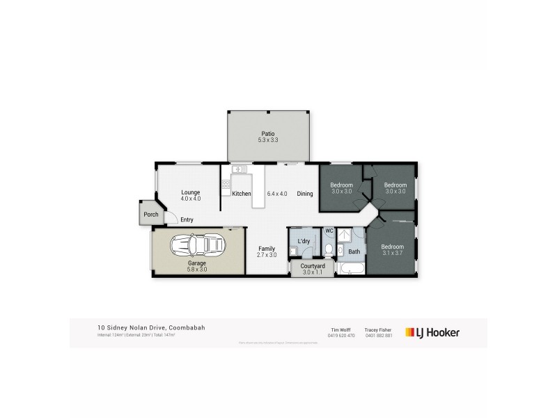 10 Sidney Nolan Drive, Coombabah QLD 4216 Floorplan