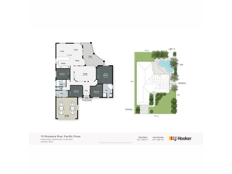 10 Rimatara Rise, Pacific Pines QLD 4211 Floorplan