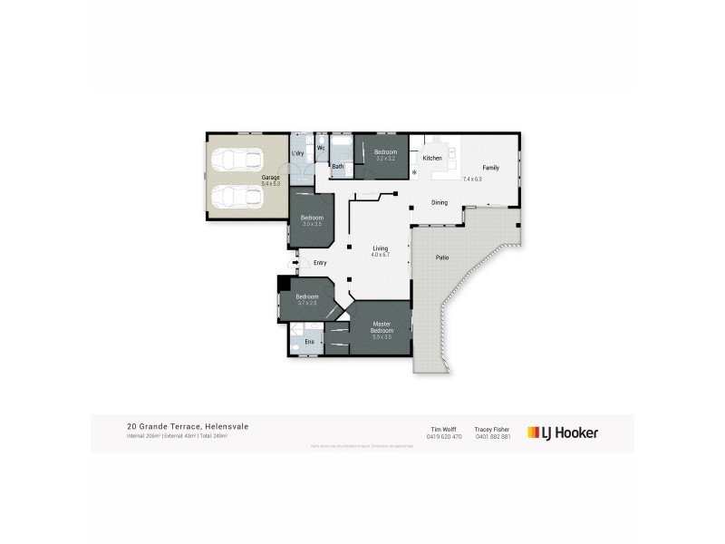 20 Grande Terrace, Helensvale QLD 4212 Floorplan