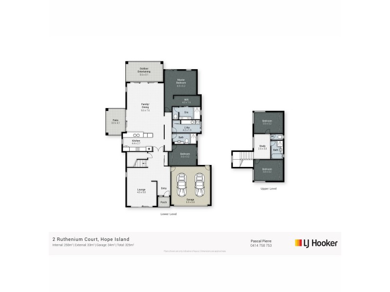 2 Ruthenium Court, Hope Island QLD 4212 Floorplan