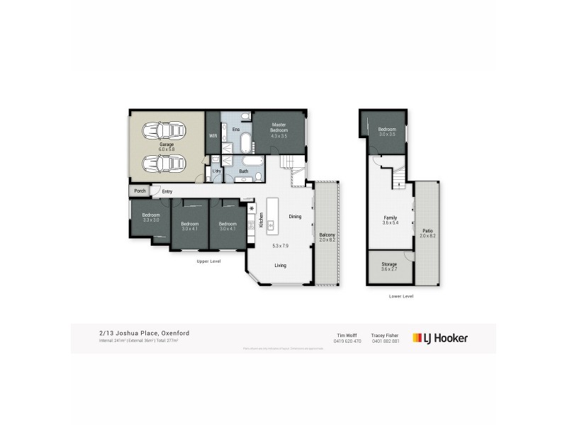 2/13 Joshua Place, Oxenford QLD 4210 Floorplan