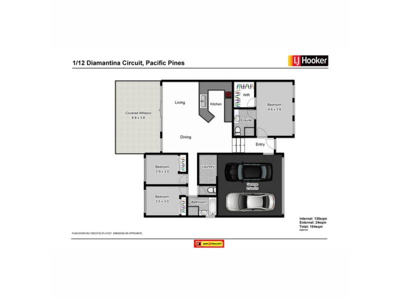 1/12 Diamantina Circuit, Pacific Pines QLD 4211 Floorplan