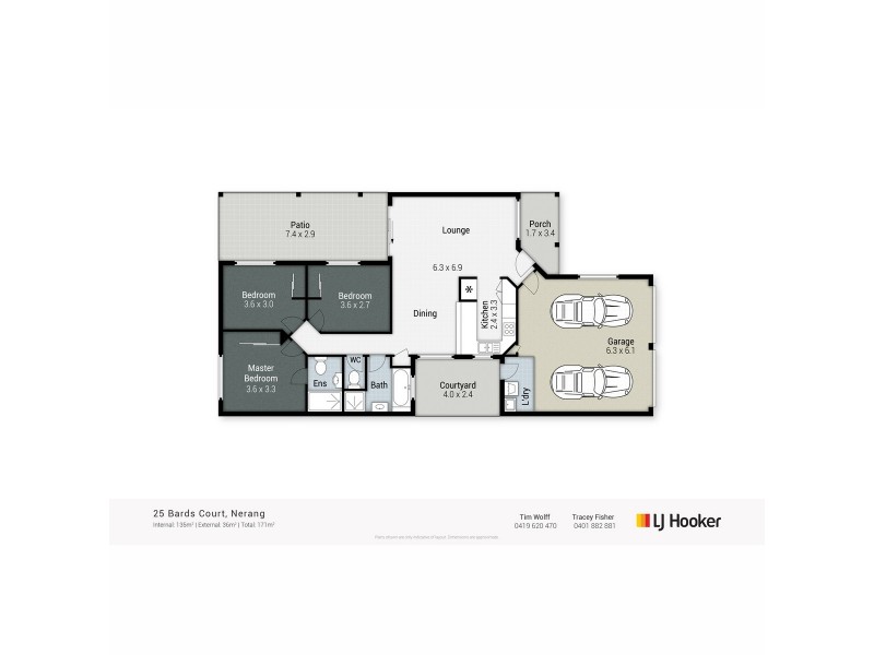 25 Bards Court, Nerang QLD 4211 Floorplan