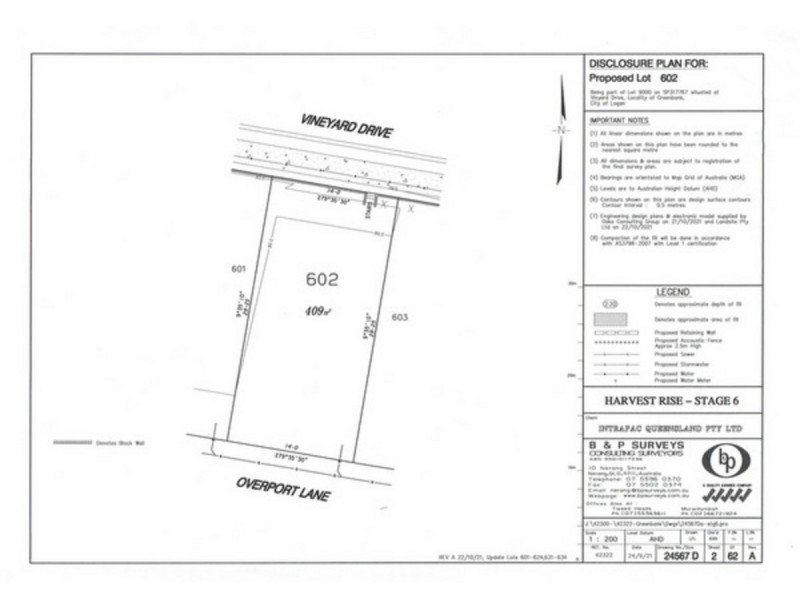 Lot 602/ Vineyard Drive, Greenbank QLD 4124