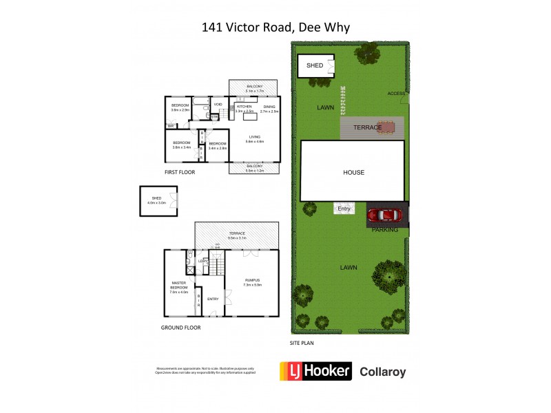 141 Victor Road, Dee Why NSW 2099 Floorplan