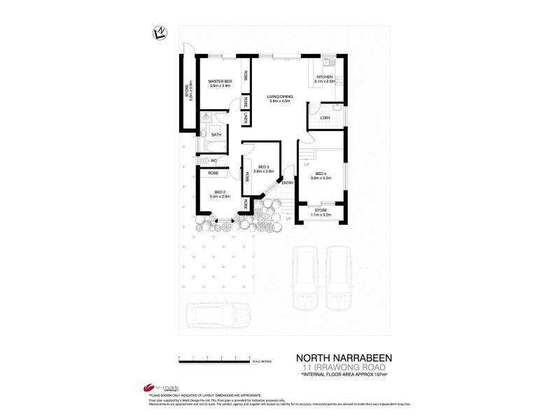 11 Irrawong Road, North Narrabeen NSW 2101 Floorplan
