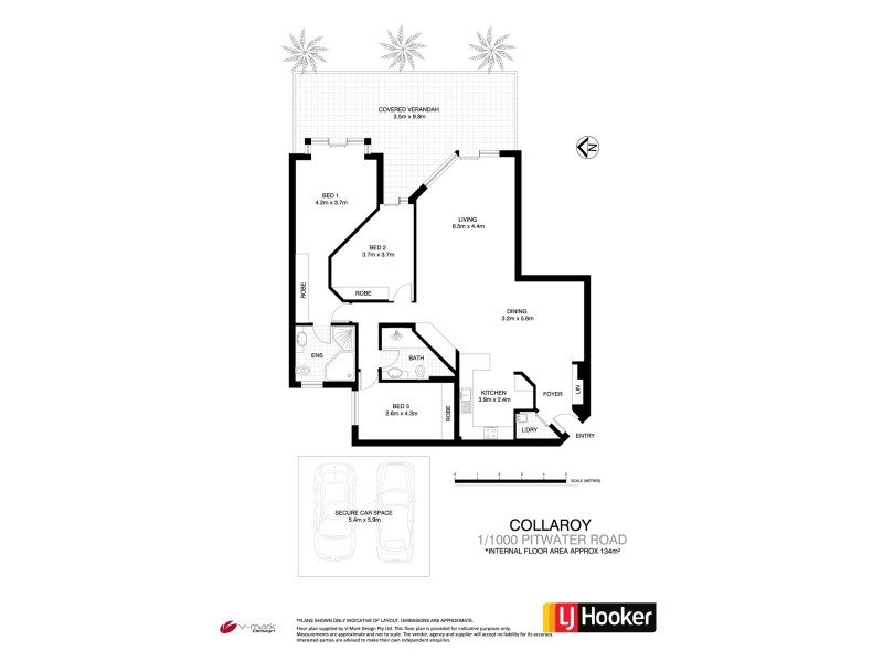 1/1000 Pittwater Road, Collaroy NSW 2097 Floorplan