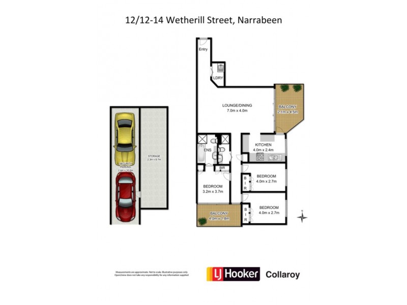 12/12-14 Wetherill Street, Narrabeen NSW 2101 Floorplan