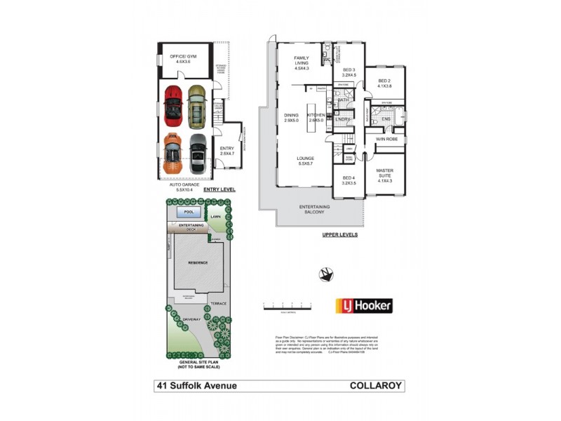 41 Suffolk Avenue, Collaroy NSW 2097 Floorplan
