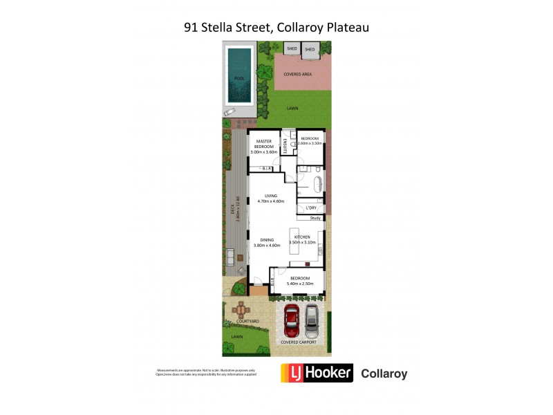 91 Stella Street, Collaroy Plateau NSW 2097 Floorplan